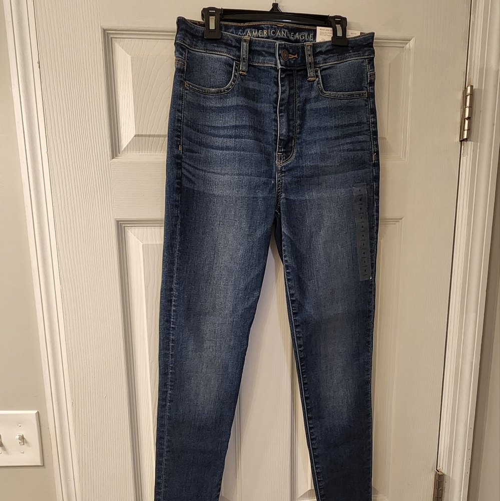 2 Pairs American Eagle Highest Rise Jeggings long